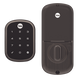Cerradura electrónica con teclado / Color bronce / Semiempotrada / Backset ajustable 60-70 mm / Puertas 35-57 mm (1.38-2.24 pulg) / 25 | SIERRA STORE