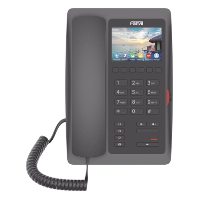 Teléfono IP WiFi / Pantalla LCD 3.5 pulgadas / Audio HD / Video H.264 1080p / 2 Cuentas SIP / PoE 802.3af / Wi-Fi 2.4 GHz | SIERRA STORE