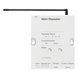 Repetidor principal RadioRA 2 / 434 MHz / alcance RF 9 m (cubre 232 m²) / Ethernet, RS232 y RS485 / reloj astronómico / hasta 100 | SIERRA STORE