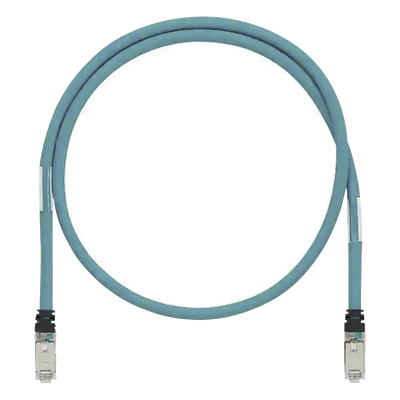PANDUIT ISTPH6X2MTL - Patch Cord Industrial Cat6A / 600V / SF/UTP Blindado / 26 AWG / 2 m (6.56 ft) / Aqua | SIERRA STORE