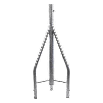 Tramo de Remate para Torre / Acero ASTM A36 / Galvanizado por Inmersión en Caliente / 3 Opresores para Pararrayos / Longitud 350 mm | SIERRA STORE