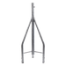 Tramo de Remate para Torre / Acero ASTM A36 / Galvanizado por Inmersión en Caliente / 3 Opresores para Pararrayos / Longitud 350 mm | SIERRA STORE