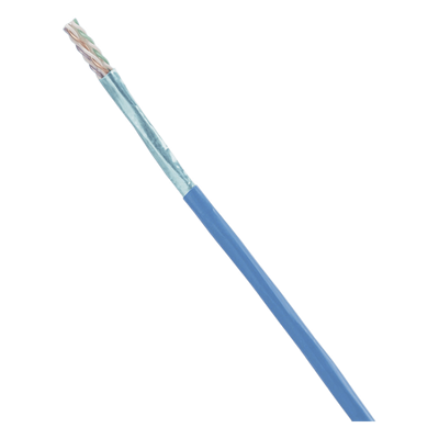 PANDUIT PFR6X04BU-CG - Bobina de Cable Blindado F/UTP / Cat6A / 23 AWG / CMR Riser / 305 m (1000 pies) / Azul | SIERRA STORE