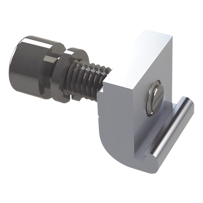 Conector G con tornillo para fijación en riel 7 | SIERRA STORE