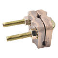 Conector de Puesta a Tierra / Varilla 5/8" a 1" / Cable 4 a 3/0 AWG / Tubería 3/8" a 3/4" / Bronce | SIERRA STORE