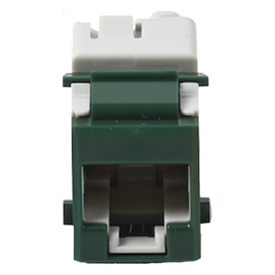 SIEMON U6-K07NS - Jack Keystone / Cat6 UTP / Terminación 110 / Color Verde / UL 94 V-0 / -10°C a 60°C | SIERRA STORE