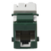 SIEMON U6-K07NS - Jack Keystone / Cat6 UTP / Terminación 110 / Color Verde / UL 94 V-0 / -10°C a 60°C | SIERRA STORE