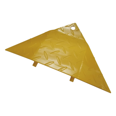 ACCESSPRO XB-TK-CAP-M - Bisel Final para Picos Ponchallantas / Acero Amarillo / 225 x 480 x 45 mm / 0.74 x 1.57 x 0.15 ft | SIERRA STORE