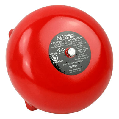 Campana de Notificación para Alarma de Incendio / 10 in (25.40 cm) / 81 dB / 24 VCD / Diseño Polarizado / Pre-cableada | SIERRA STORE