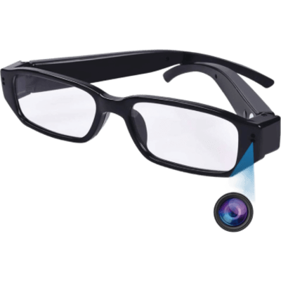 Cámara Oculta en Lentes (Spyce Camera) / Resolución 2 Megapixel (1080P) / Memoria de 8GB / Grabación de Audio y Vídeo / Captura de | SIERRA STORE