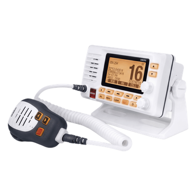 Radio Móvil Marino VHF UNIDEN UM725G / 25W RF / GPS / NMEA 2000 / DSC / IPX8 | SIERRA STORE