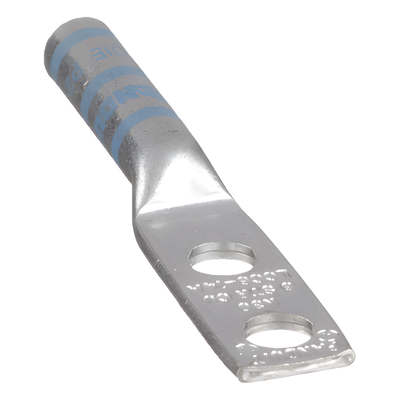 PANDUIT LCC6-14A-L - Conector de Compresión de Cobre / Calibre 6 AWG / Doble Barreno 1/4" / Espaciado 16 mm / Tambor Largo / 35 kV | SIERRA STORE