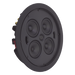 Altavoz delgado de 3 vías para empotrar en el techo tres woofers de 3 ", un altavoz de medios de 3" y (1) tweeter de cúpula de seda de | SIERRA STORE