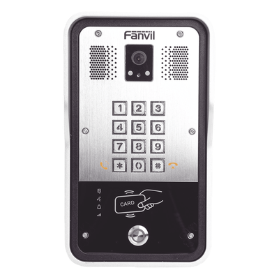Video Portero SIP Con Cámara, 1 Relevador Integrado, Onvif y lector de tarjetas RFID para acceso | SIERRA STORE