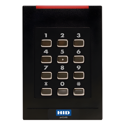 Lector de Acceso con Teclado / iClass SEOS, SE, SR, iClass / Mifare Classic, DesFire EV1 / Bluetooth Smart, NFC / 5-16 VDC / 3.3 x 4.8 | SIERRA STORE
