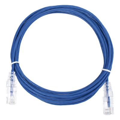 LINKEDPRO BY EPCOM LP-UT6-300-BU28 - Cable de Parcheo Slim UTP Cat6 / 3 m (9.84 pies) / 28 AWG / Azul / RJ45 | SIERRA STORE
