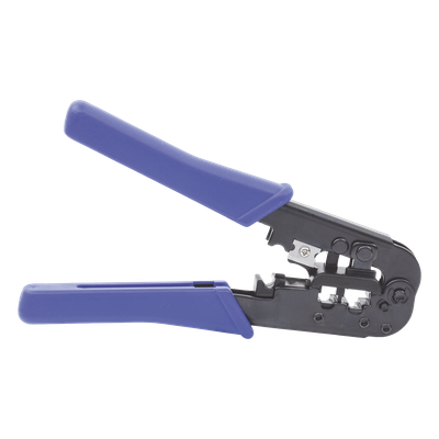 Pinzas para Terminación de Conectores / RJ45/RJ11/RJ12 / Cable UTP Cat5/Cat5e / Diseño Ergonómico / Cable Telefónico Plano | SIERRA STORE