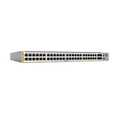 Switch L3 Apilable / 48 Puertos PoE+ Gigabit / 4 SFP+ 10G / 176 Gbps / 740 W PoE+ / Stackable | SIERRA STORE