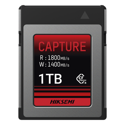 HIKSEMI by HIKVISION HS-CFE-E300/1T - Tarjeta CFexpress Tipo B / 1 TB / Lectura 1800 MB/s / Escritura 1600 MB/s / PCIe Gen 3×2 / 8K RAW | SIERRA STORE