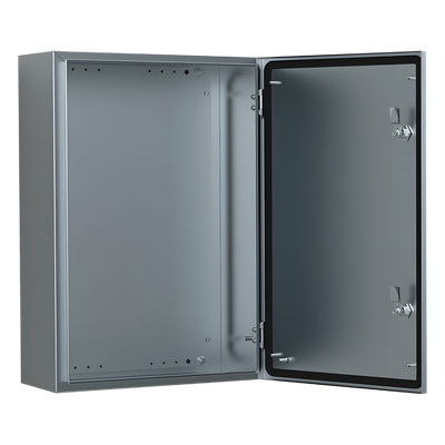 Gabinete de Acero Inoxidable / IP66 / 400x300x150 mm (15.7 x 11.8 x 5.9 in) / 2 Cerraduras / Placa de Montaje 2 mm | SIERRA STORE
