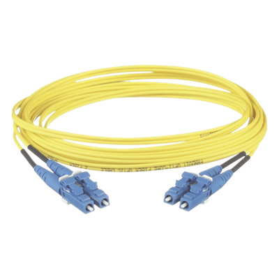 PANDUIT F92ELLNLNSNM003 - Jumper de Fibra Óptica / Monomodo OS2 9/125 / LC-LC Dúplex / LSZH / 3 m (9.84 ft) / 1.6 mm / Amarillo | SIERRA STORE