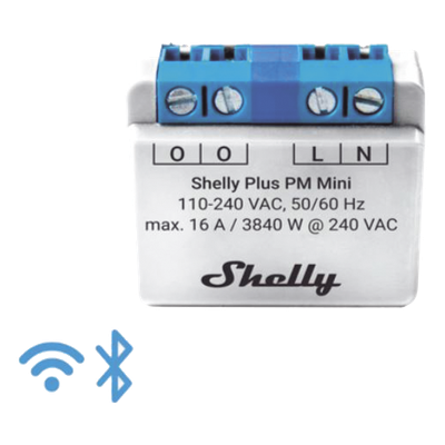 Medidor de Potencia Inteligente Wi-Fi / 1 Canal / 16 A / 2.4 GHz / Diseño Ultracompacto / Medición sin Hub | SIERRA STORE