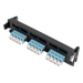 SIEMON RIC-F-LCQ12-01C - Placa acopladora de Fibra Óptica Quick-Pack, Con 6 Conectores LC Duplex (12 Fibras), Para Fibra Multimodo | SIERRA STORE