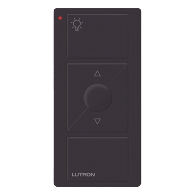 Control Inalámbrico de Iluminación / 3 Botones con Subir y Bajar / Alcance 18 m (59.1 ft) / RF 431-437 MHz / Batería 10 Años / Negro | SIERRA STORE