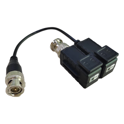 Kit de Transceptores Pasivos / 5MP / Transmisión 200 m (656.2 ft) / UTP Cat 5e/6/6a/7 / Protección TVS / Terminales Push-Pin | SIERRA STORE