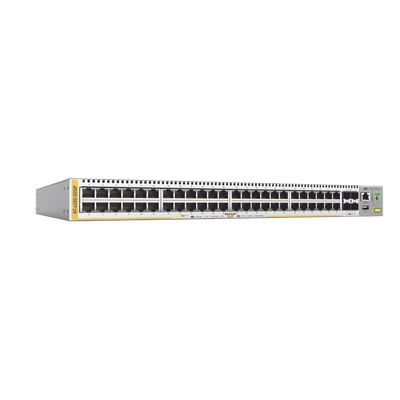 Switch Administrable Capa L2+ / 48x 10/100/1000-T PoE+ / 4x SFP / Enrutamiento RIP / AMF / Active Fiber Monitoring | SIERRA STORE