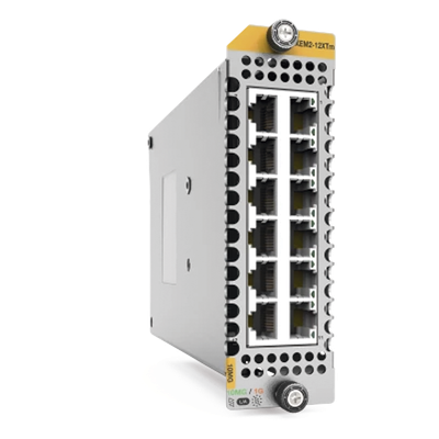Módulo de Expansión / 12 Puertos RJ45 / Velocidades 1G/2.5G/5G/10G / Rango de Temperatura -40°C a 85°C / LEDs de Diagnóstico | SIERRA STORE
