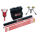 Kit de Pruebas de Detectores de Humo / Dispensador Electrónico Integrado / 3 Extensiones Telescópicas / 9.1m (30 pies) / Peso 2.3 kg | SIERRA STORE