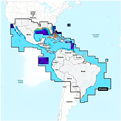 Cartas náuticas de interior y costas Navionics Platinum+™ | NPSA004L / Navionics Platinum+ | SIERRA STORE