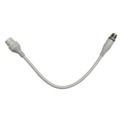HIKVISION AE-MC1043-0.2 - Adaptador de Red Industrial / RJ45 a M12 D-Code Macho / 4-Pines / Cable 200 mm / Rango Térmico -15 a 80°C / | SIERRA STORE