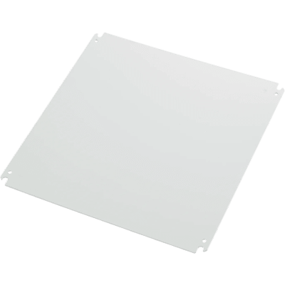 Panel de Montaje Concept / Acero Dulce / 10.2x10.2 in (259x259 mm) / Blanco / Calibre 12ga / para Gabinete 12x12 in | SIERRA STORE