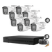 Kit de Videovigilancia TurboHD / DVR 8 Canales + 2 IP / 1080p Lite / 8 Cámaras Bala ColorVu / Audio Integrado / IR Blanco 20 m (65.6 | SIERRA STORE