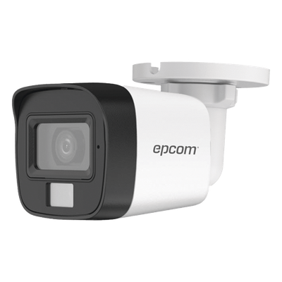Cámara Bala TURBOHD / 3K 5 Megapixel / Gran Angular 104.9° / Dual Light 30 m (98.4 ft) IR + 20 m (65.6 ft) Luz Blanca / IP67 / Audio | SIERRA STORE