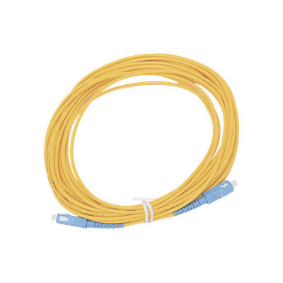 Jumper de Fibra Óptica / Monomodo G.652D / SC/UPC-SC/UPC / Simplex / 10 m (32.81 pies) / Forro 3 mm | SIERRA STORE