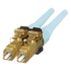 PANDUIT FLCDMCXAQY - Conector de Fibra Óptica / LC Duplex / Multimodo 50/125 OM3/OM4 / Pre-pulido / Color Aqua | SIERRA STORE
