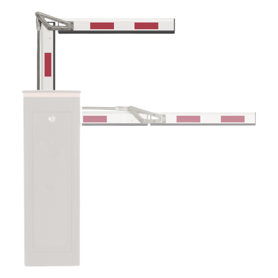 ACCESSPRO XB-ARM-ART-3M - Brazo Articulado / 3 m (9.84 ft) / Aluminio Blanco / Reflectivo / 90° / Barreras XBS-4M | SIERRA STORE