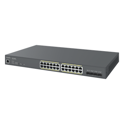 Switch PoE + Gigabit 410W de 24 puertos gestionado en la nube | SIERRA STORE