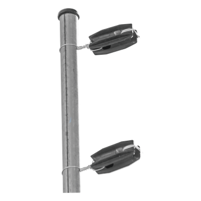 Aislador de Esquina para Cercos Eléctricos / Aislamiento 18 kV / Resistencia Mecánica 7.5-10.2 kg / Anti UV / 66 mm x 31.6 mm | SIERRA STORE