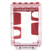 Cubierta Protectora Transparente / Bajo Perfil / Notificación Audible y Visible 105 dB / Estabilizado UV / Rango -40 a 121°C (-40 a | SIERRA STORE