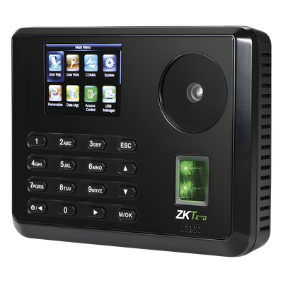 Terminal Biométrica de Palma y Huella / 600 Palmas / 3,000 Huellas / Pantalla Táctil 2.8" / TCP-IP USB / 100,000 Eventos / 10,000 | SIERRA STORE