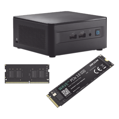 Mini PC / Core i5 12ª Gen / 16GB RAM DDR4 / SSD 256GB NVMe / Compacto | SIERRA STORE