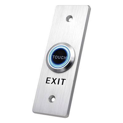 ACCESSPRO ACCESS840 - Botón de Salida / Perfil Delgado / Contacto NO/COM/NC / Táctil / Aluminio / 24VCC 3A | SIERRA STORE