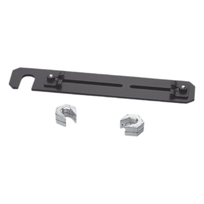 PANDUIT FR6TRBE58M - Soporte de Montaje a Techo / Varilla Roscada 16mm (5/8') / Canaletas 4x4 y 6x4 / Acero Negro / 10" (L) × 2" (An) | SIERRA STORE