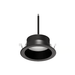 Luminario LED Empotrado Techo KAMUY / 20 W / 1440 lm / 3000 K Luz Cálida Brillante / 100-277 V / IP20 / Carcasa Plástico Negro / No | SIERRA STORE