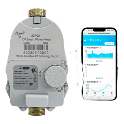 Medidor de Agua Mecánico LoRaWAN IoT de 2 Pulgadas / Smart Metering y Telemetría para BMS / Válvula de Corte de Flujo / Batería Litio | SIERRA STORE