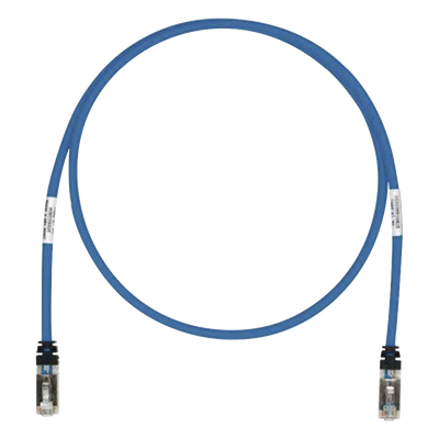 PANDUIT STP6X30BU - Patch Cord Cat6A / Blindado S/FTP / 30 ft (9.14 m) / CM/LS0H / Azul | SIERRA STORE